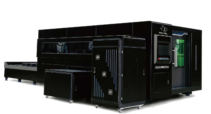 TXJB Series — Enclosed Exchange Table Fiber Laser